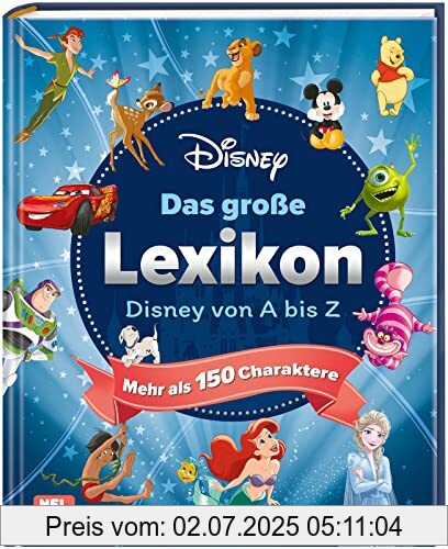 Die Buchhandlung in Oelde hat das Buch Disney: Das große Lexikon – Disney von A-Z: Mit mehr als 150 Charakteren (Disney Klassiker)