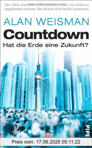 Binding : Gebundene Ausgabe, Label : Piper, Publisher : Piper, medium : Gebundene Ausgabe, numberOfPages : 576, publicationDate : 2013-10-01, authors : Alan Weisman, translators : Ursula Pesch, Werner Roller, languages : german, ISBN : 3492054315