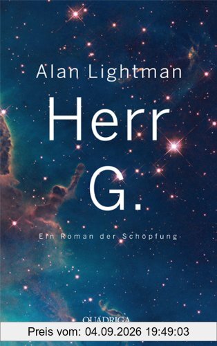 Herr G.: Ein Roman der Schöpfung