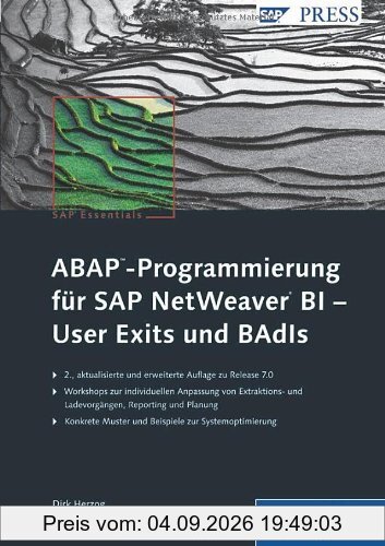 ABAP-Programmierung für SAP NetWeaver BI - User Exits und BAdIs (SAP PRESS)
