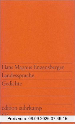 Landessprache: Gedichte (edition suhrkamp 304)