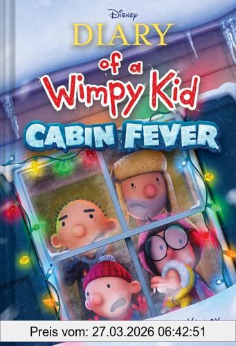 Jeff Kinney Diary Of A Wimpy Kid, Cabin Fever (Book 6), Special Disney + Cover Edition