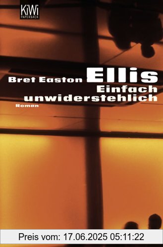 Binding : Taschenbuch, Edition : 1, Label : KiWi-Paperback, Publisher : KiWi-Paperback, medium : Taschenbuch, numberOfPages : 272, publicationDate : 2006-01-16, authors : Ellis, Bret Easton, translators : Wolfgang Determann, languages : german, ISBN : 346203698X