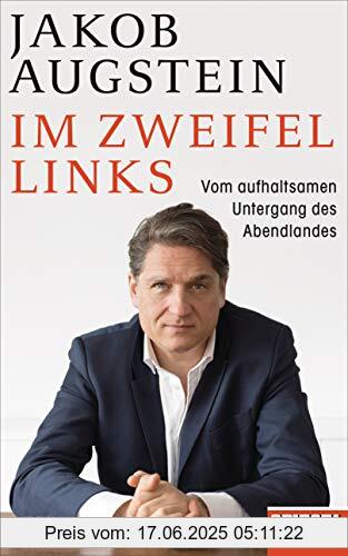 Binding : Gebundene Ausgabe, Label : Deutsche Verlags-Anstalt, Publisher : Deutsche Verlags-Anstalt, medium : Gebundene Ausgabe, numberOfPages : 304, publicationDate : 2019-09-16, releaseDate : 2019-09-16, authors : Jakob Augstein, ISBN : 3421048398