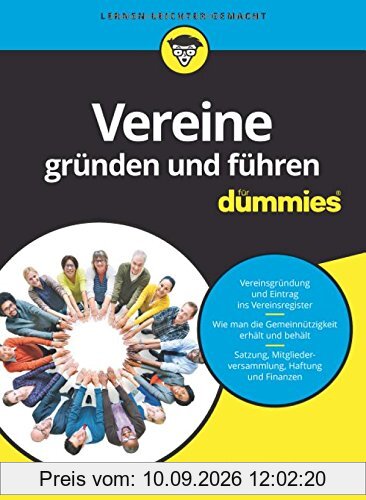 Vereine gründen und führen für Dummies