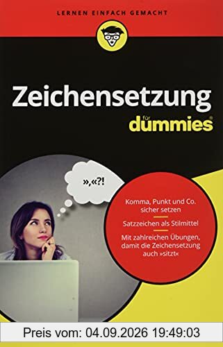 Zeichensetzung für Dummies