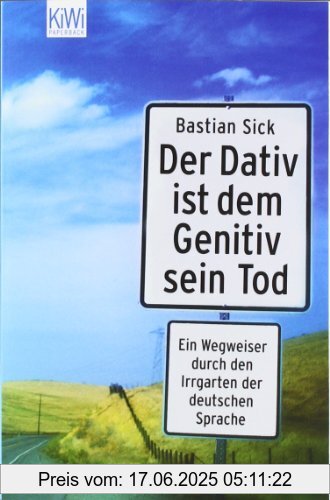 Binding : Taschenbuch, Edition : 29, Label : KiWi-Paperback, Publisher : KiWi-Paperback, NumberOfItems : 1, medium : Taschenbuch, numberOfPages : 240, publicationDate : 2004-08-19, authors : Bastian Sick, languages : german, ISBN : 3462034480