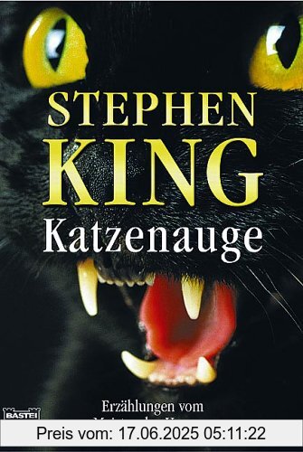 Binding : Taschenbuch, Label : Bastei Lübbe, Publisher : Bastei Lübbe, NumberOfItems : 1, medium : Taschenbuch, numberOfPages : 236, publicationDate : 2003-05-12, authors : Stephen King, languages : german, ISBN : 340413088X