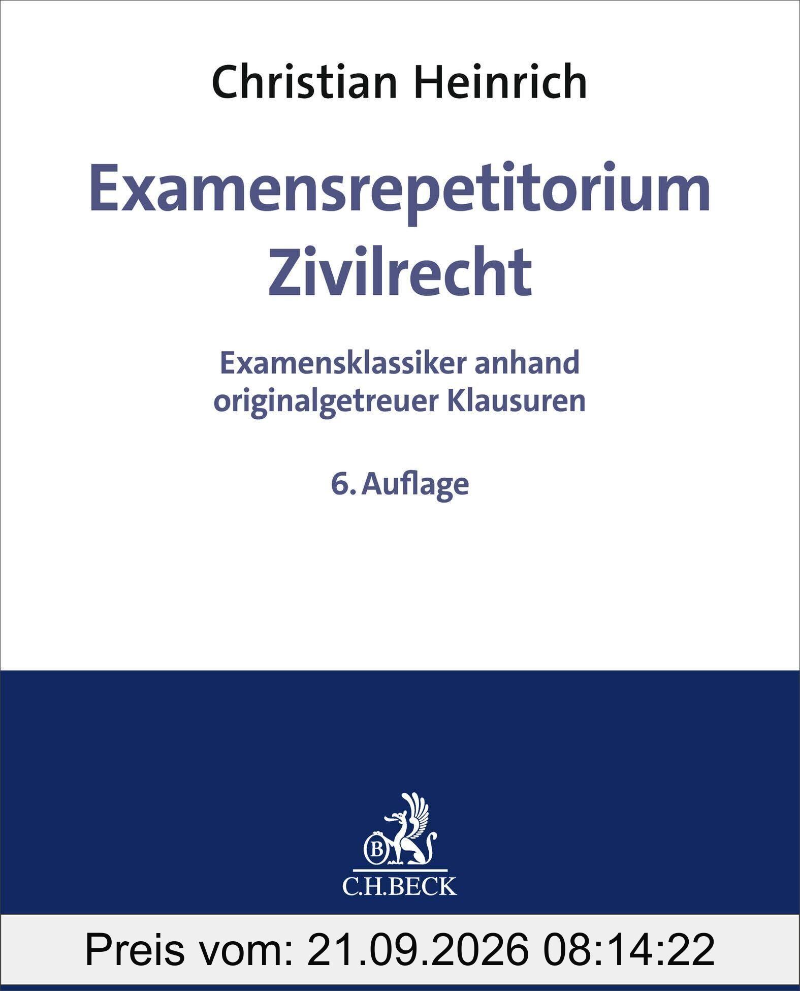 Examensrepetitorium Zivilrecht