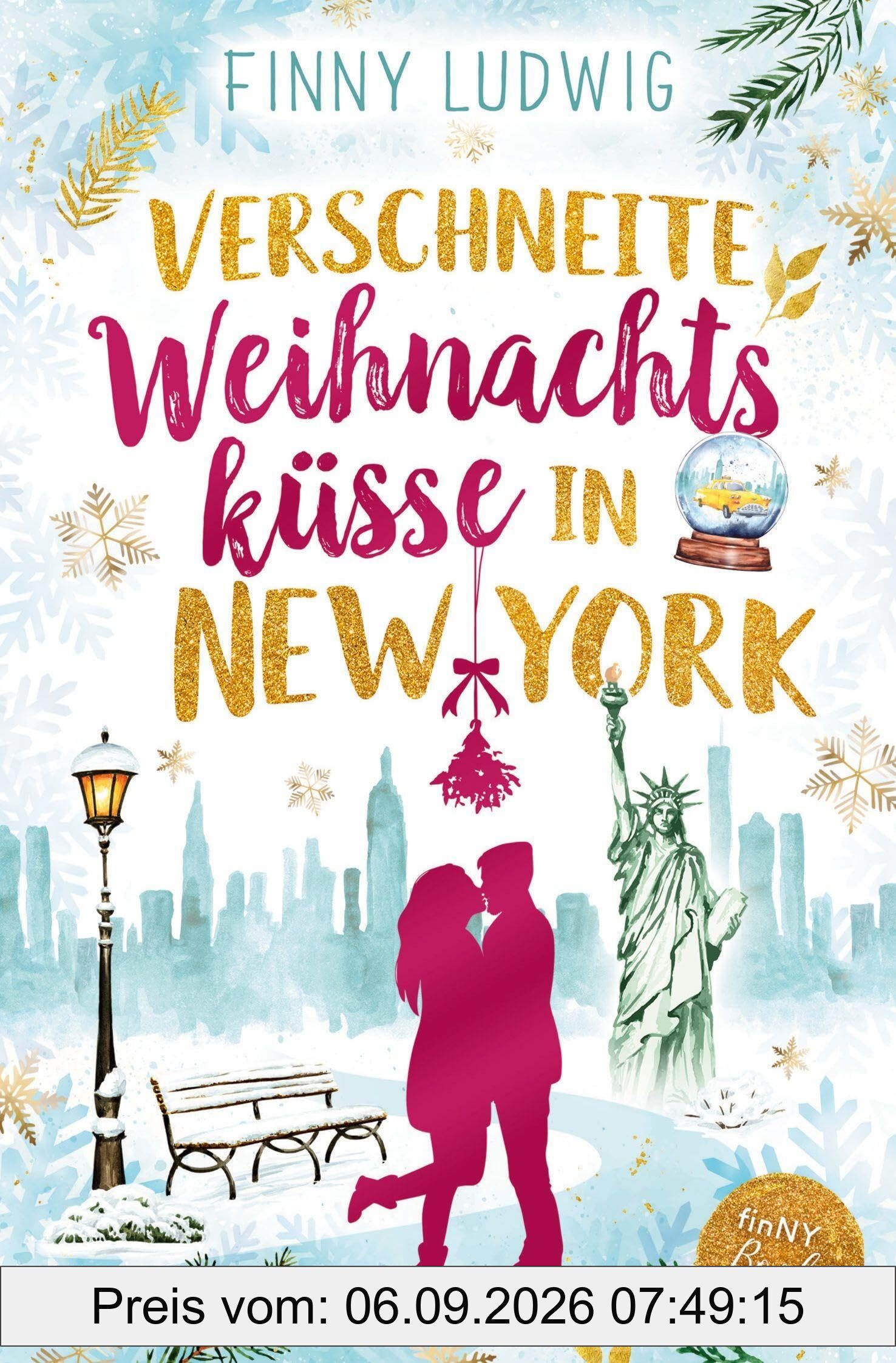 Verschneite Weihnachtsküsse in New York
