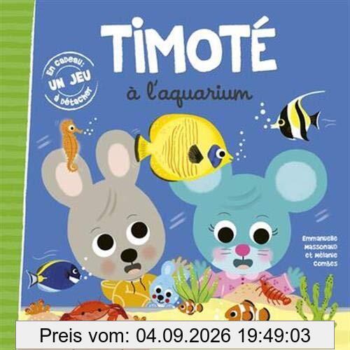 Timoté à l'aquarium