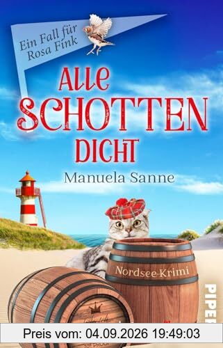 Alle Schotten dicht (Ein Fall für Rosa Fink 5): Nordsee-Krimi | Humorvolle Cosy-Crime an der Küste um eine ermittelnde Pensionswirtin und Katzennärrin