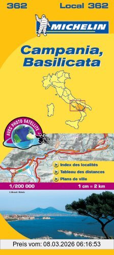 Collectif Michelin Campania (Nationalkarten)