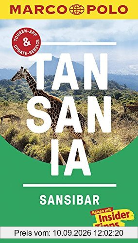 MARCO POLO Reiseführer Tansania, Sansibar: Reisen mit Insider-Tipps. Inklusive kostenloser Touren-App & Update-Service