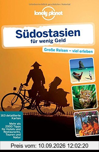 Lonely Planet Reiseführer Südostasien für wenig Geld
