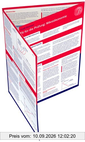 Fit für die Prüfung: Kosten- und Leistungsrechnung: Lerntafel