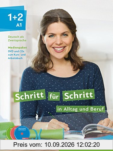 Schritt für Schritt in Alltag und Beruf 1+2: Deutsch als Zweitsprache / Medienpaket
