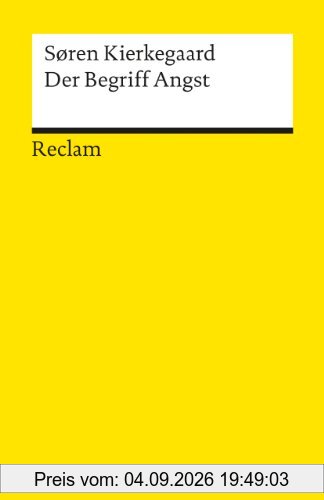Der Begriff Angst