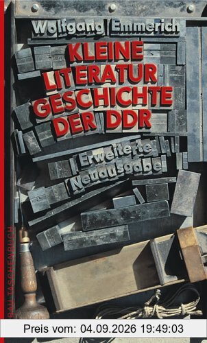 Kleine Literaturgeschichte der DDR.