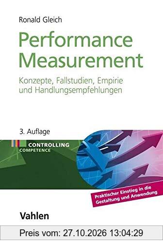 Performance Measurement: Konzepte, Fallstudien, Empirie und Handlungsempfehlungen (Controlling Competence)