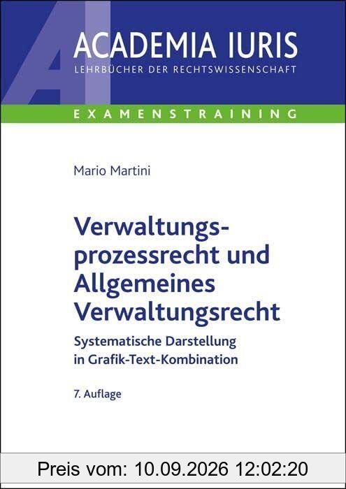 Verwaltungsprozessrecht und Allgemeines Verwaltungsrecht: Systematische Darstellung in Grafik-Text-Kombination (Academia Iuris - Examenstraining)
