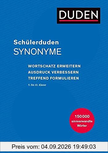 Schülerduden Synonyme