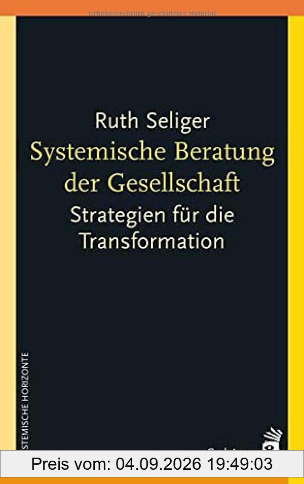 Systemische Beratung der Gesellschaft: Strategien für die Transformation (Systemische Horizonte)
