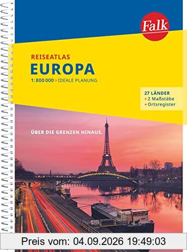 Falk Reiseatlas Europa 1:800.000 (Falk Atlas)