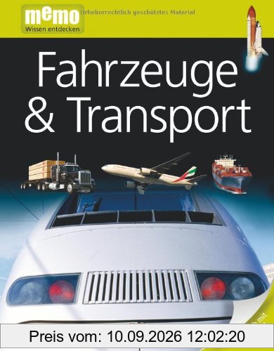 memo Wissen entdecken, Band 65: Fahrzeuge & Transport, mit Riesenposter!