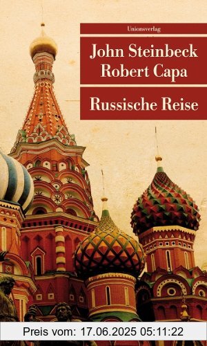 Binding : Broschiert, Edition : 1., Aufl., Label : Unionsverlag, Publisher : Unionsverlag, medium : Broschiert, numberOfPages : 297, publicationDate : 2013-02-25, authors : John Steinbeck, Robert Capa, translators : Susann Urban, languages : german, ISBN : 329320600X