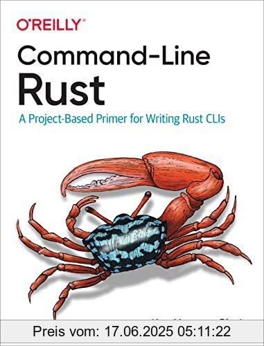 Brand : O'Reilly UK Ltd., Binding : Taschenbuch, Label : O'Reilly UK Ltd., Publisher : O'Reilly UK Ltd., medium : Taschenbuch, numberOfPages : 377, publicationDate : 2022-02-08, releaseDate : 2022-02-08, authors : Ken Youens-Clark, ISBN : 1098109430