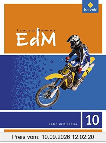 Elemente der Mathematik SI - Ausgabe 2016 für Baden-Württemberg: Schülerband 10