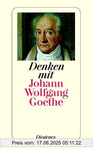 Binding : Taschenbuch, Edition : 1., Aufl., Label : Diogenes, Publisher : Diogenes, medium : Taschenbuch, numberOfPages : 144, publicationDate : 2005-04-01, authors : Goethe, Johann W von, Feuchtersleben, Ernst von, languages : german, ISBN : 3257234880