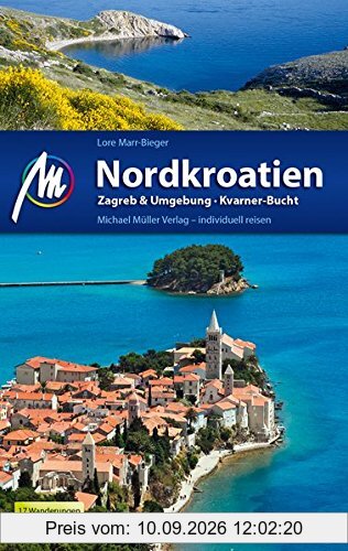 Kvarner-Bucht Reiseführer Michael Müller Verlag: Zentralkroatien, Zagreb