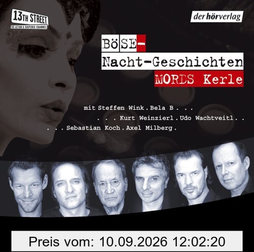 Böse Nacht-Geschichten. Mords-Kerle. CD . Lesungen mit Musik