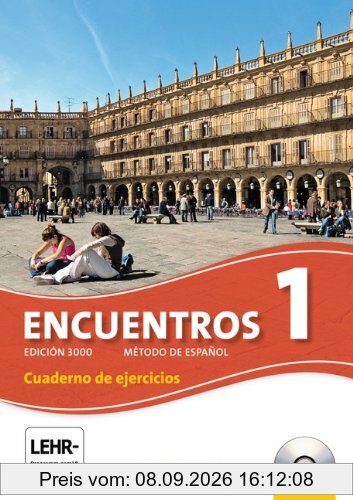 Encuentros - 3. Fremdsprache - Edición 3000: Band 1 - Cuaderno de ejercicios inkl. CD-Extra: CD-ROM und CD auf einem Datenträger