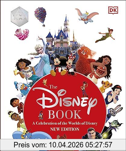 Jim Fanning The Disney Book New Edition, A Celebration Of The World Of Disney, Centenary Edition