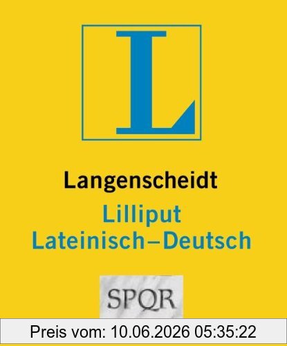 Langenscheidt, Redaktion von Langenscheidt Lilliput Lateinisch, Lateinisch-Deutsch (Lilliput-Wörterbücher Fremdsprachen)