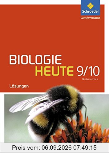 Biologie heute SI - Ausgabe 2013 für Gymnasien in Niedersachsen: Lösungen 9/10