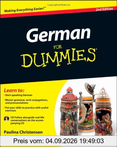 German For Dummies: (with CD)