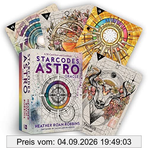 Starcodes Astro Oracle: A 56-card Deck and Guidebook