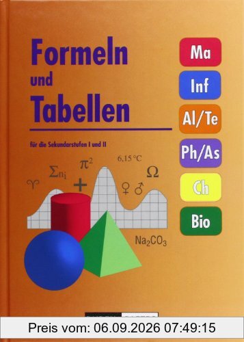 Das elektronische Tafelwerk. Formeln und Tabellen für die Sekundarstufen I und II. Inkl. Mathcad-Explorer 8.02