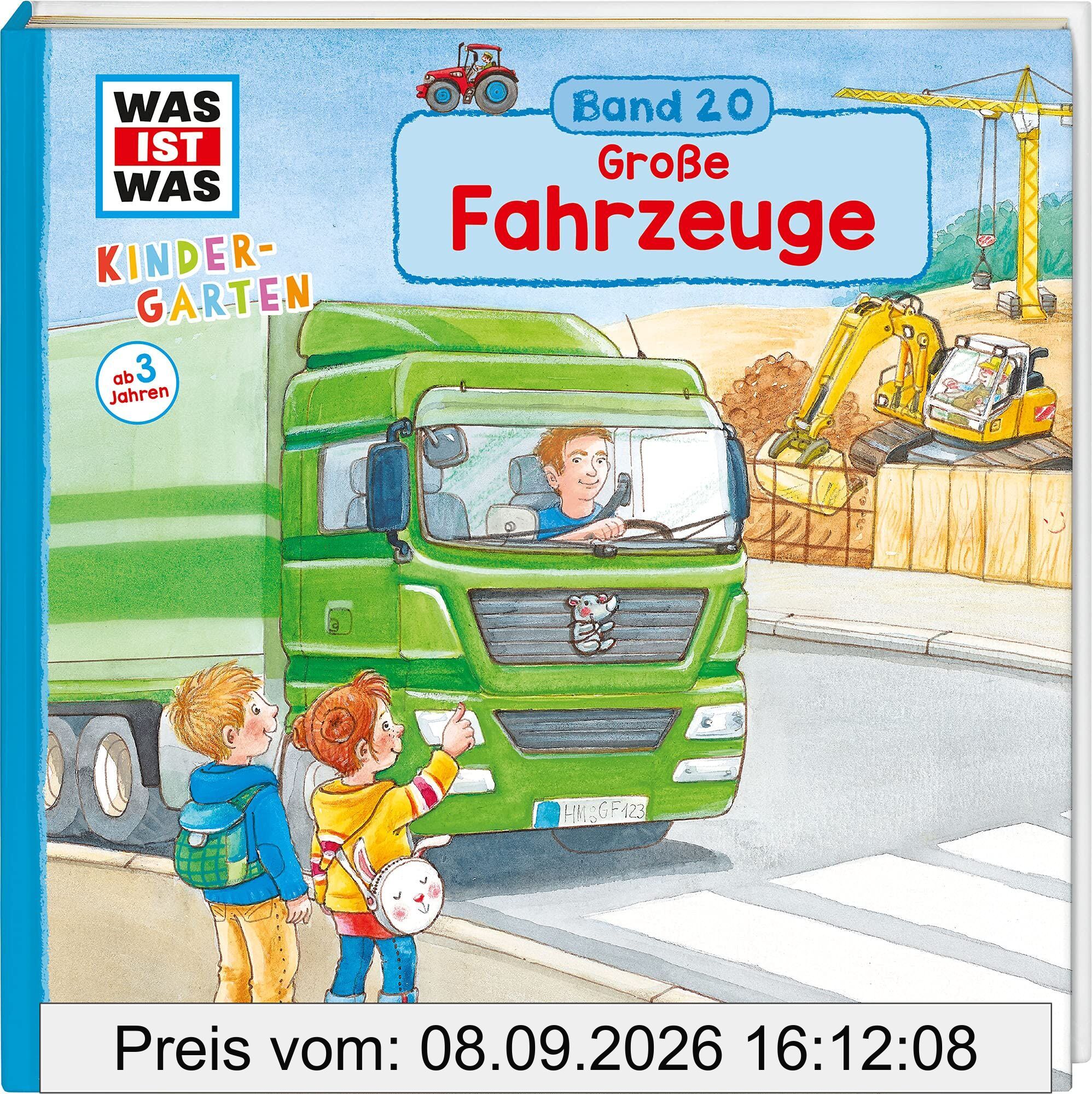 WAS IST WAS Kindergarten Band 20. Große Fahrzeuge