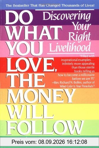 Do What You Love, The Money Will Follow: Discovering Your Right Livelihood: Choosing Your Right Livelihood