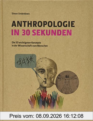 ANTHROPOLOGIE IN 30 SEKUNDEN: Die 50 wichtigen biologischen und sozialen Themen der Menschheit