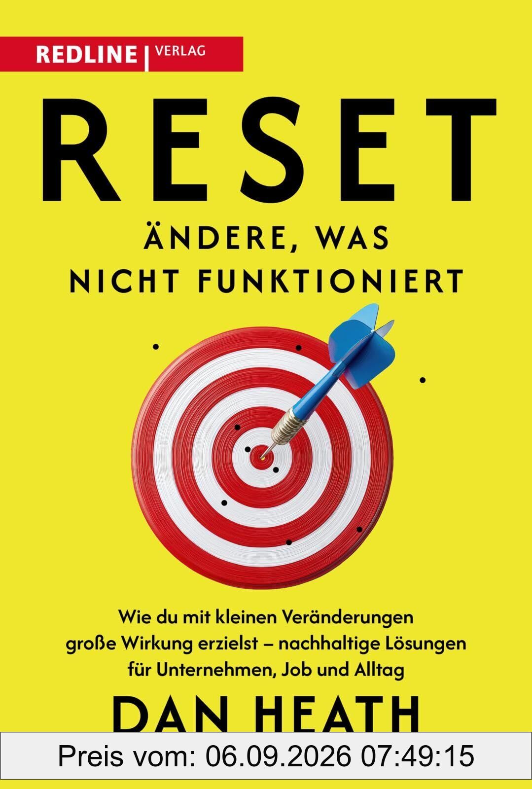 Reset - Ändere, was nicht funktioniert