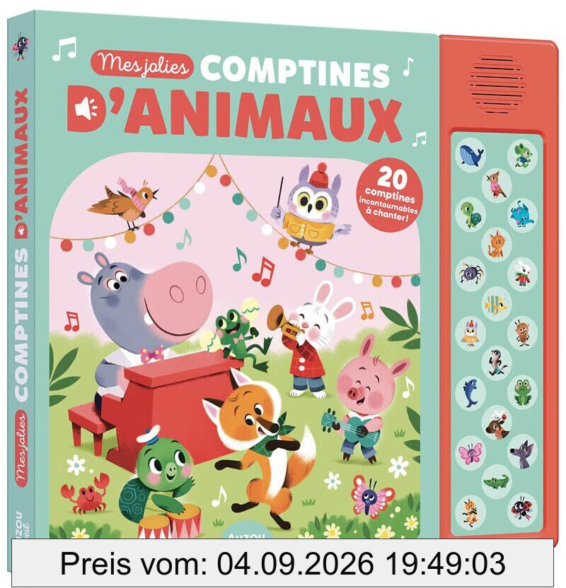 Mes jolies comptines d'animaux