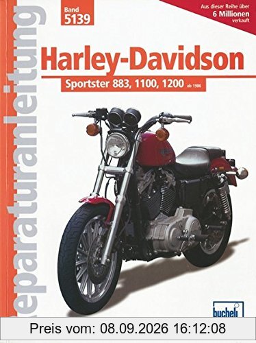 Harley-Davidson Sportster 883, 1100, 1200: ab 1986-1992 (Reparaturanleitungen)