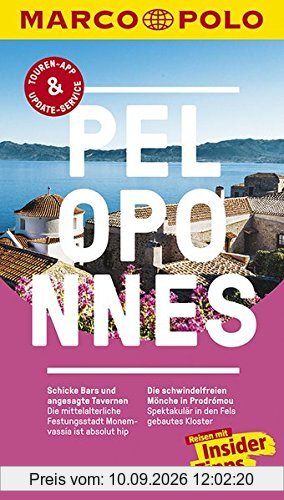 MARCO POLO Reiseführer Peloponnes: Reisen mit Insider-Tipps. Mit EXTRA Faltkarte & Reiseatlas