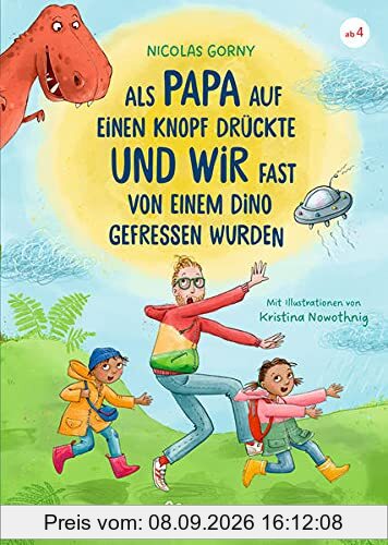 Als Papa auf einen Knopf drückte und wir fast von einem Dino gefressen wurden